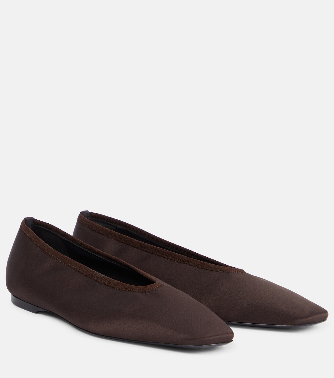 Satin ballet flats | Toteme