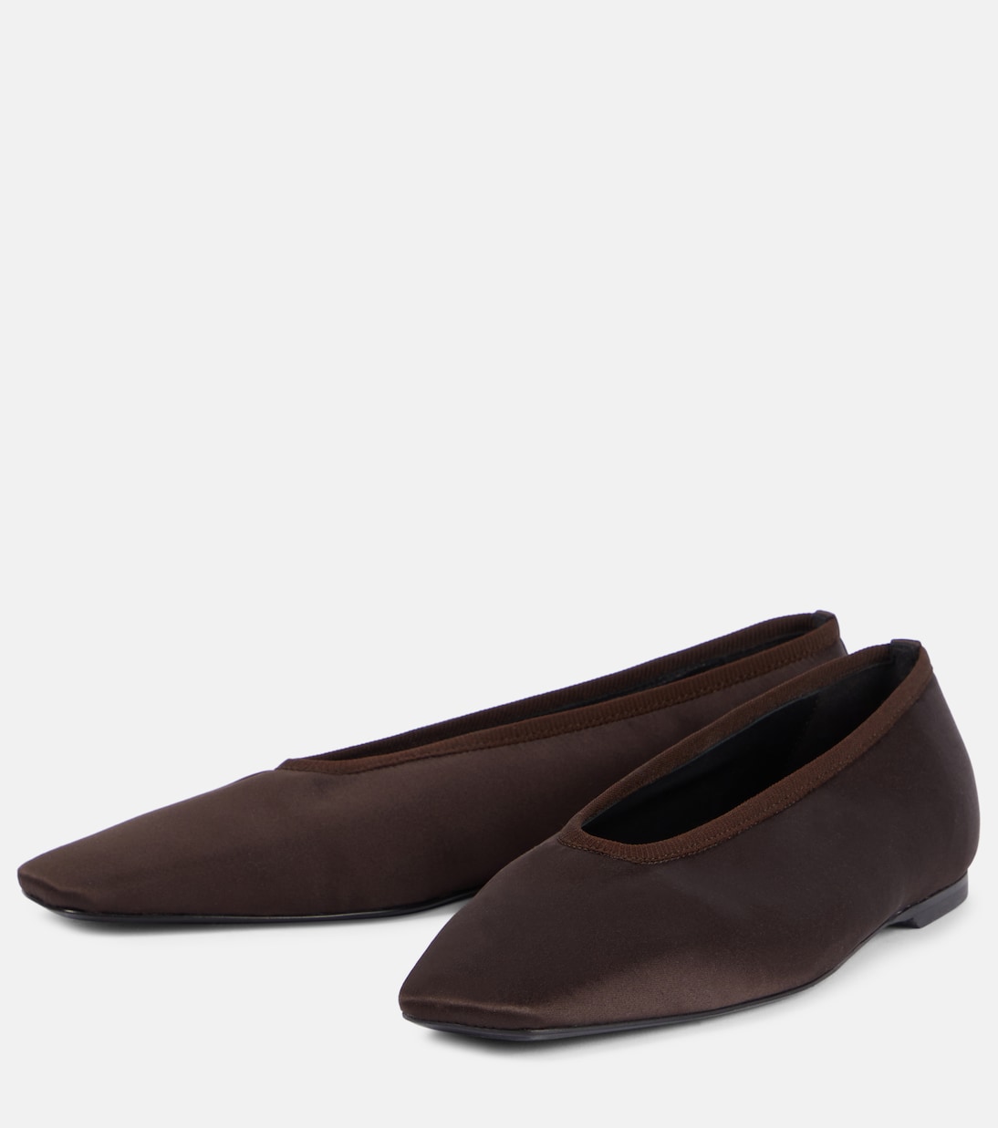 Satin ballet flats | Toteme