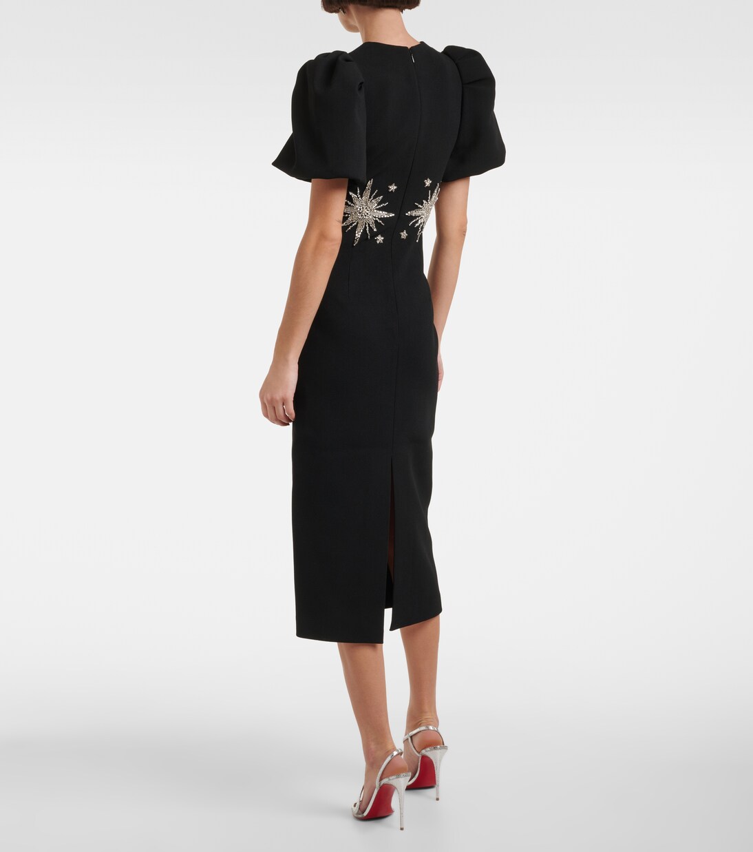 Robe midi Estella à ornements | Rebecca Vallance