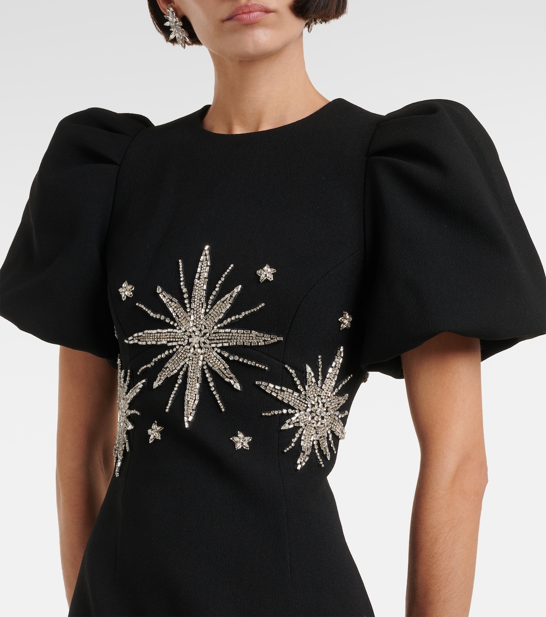 Robe midi Estella à ornements | Rebecca Vallance