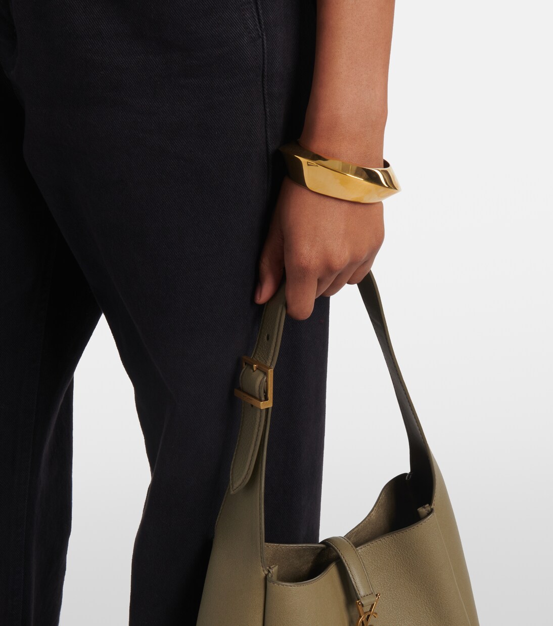 Asymmetric bangle  | Saint Laurent