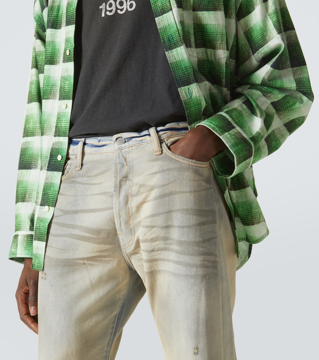 Mid-rise straight jeans | Acne Studios