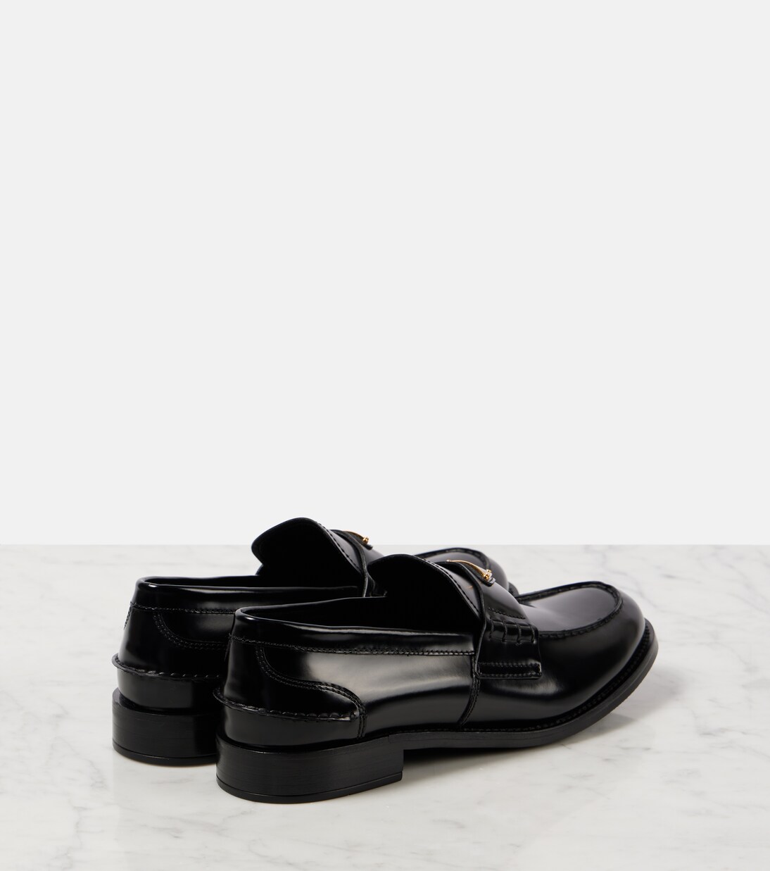 Loafers aus Leder | Prada