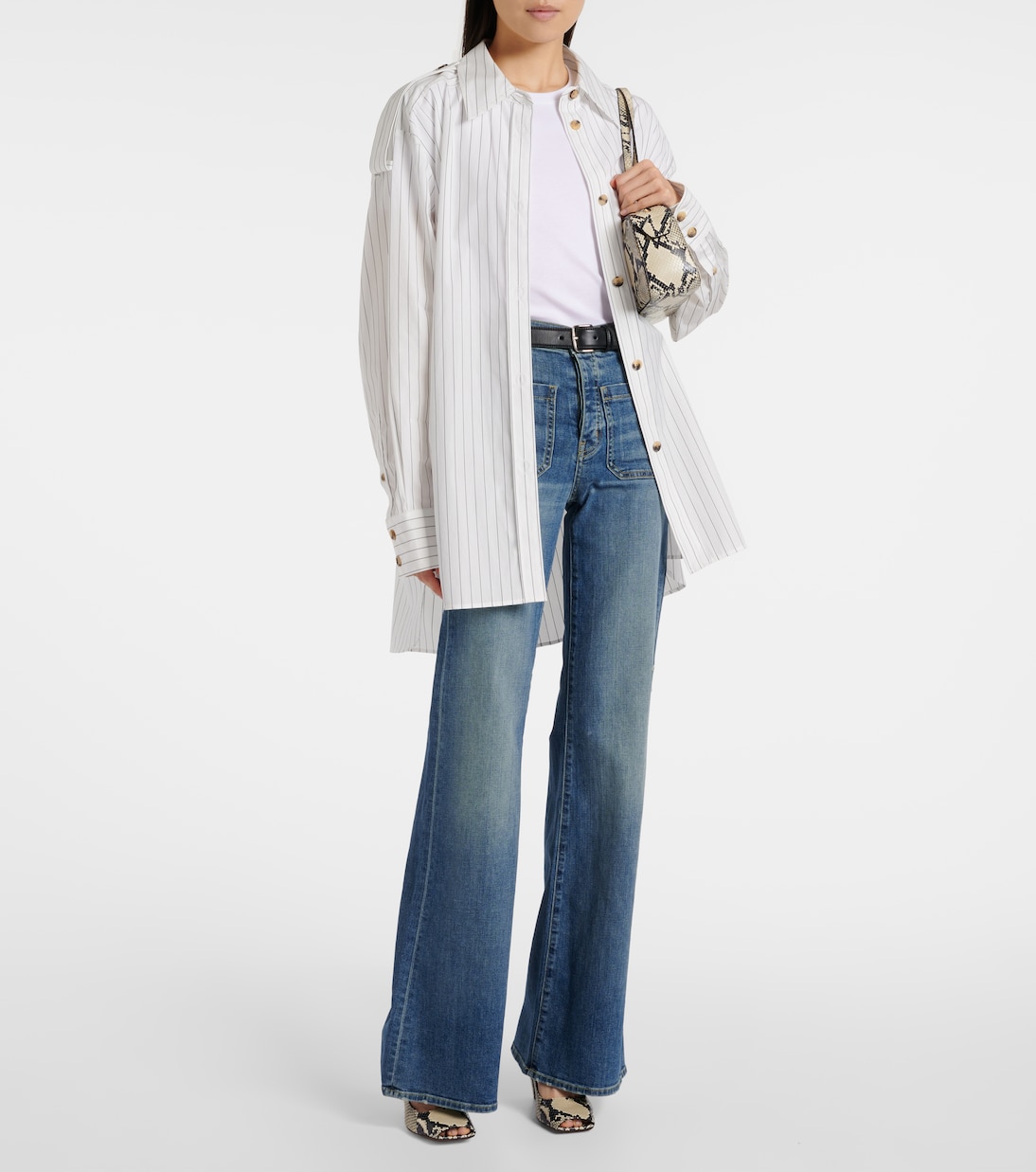 T-Shirt Elin aus Baumwoll-Jersey | Nili Lotan