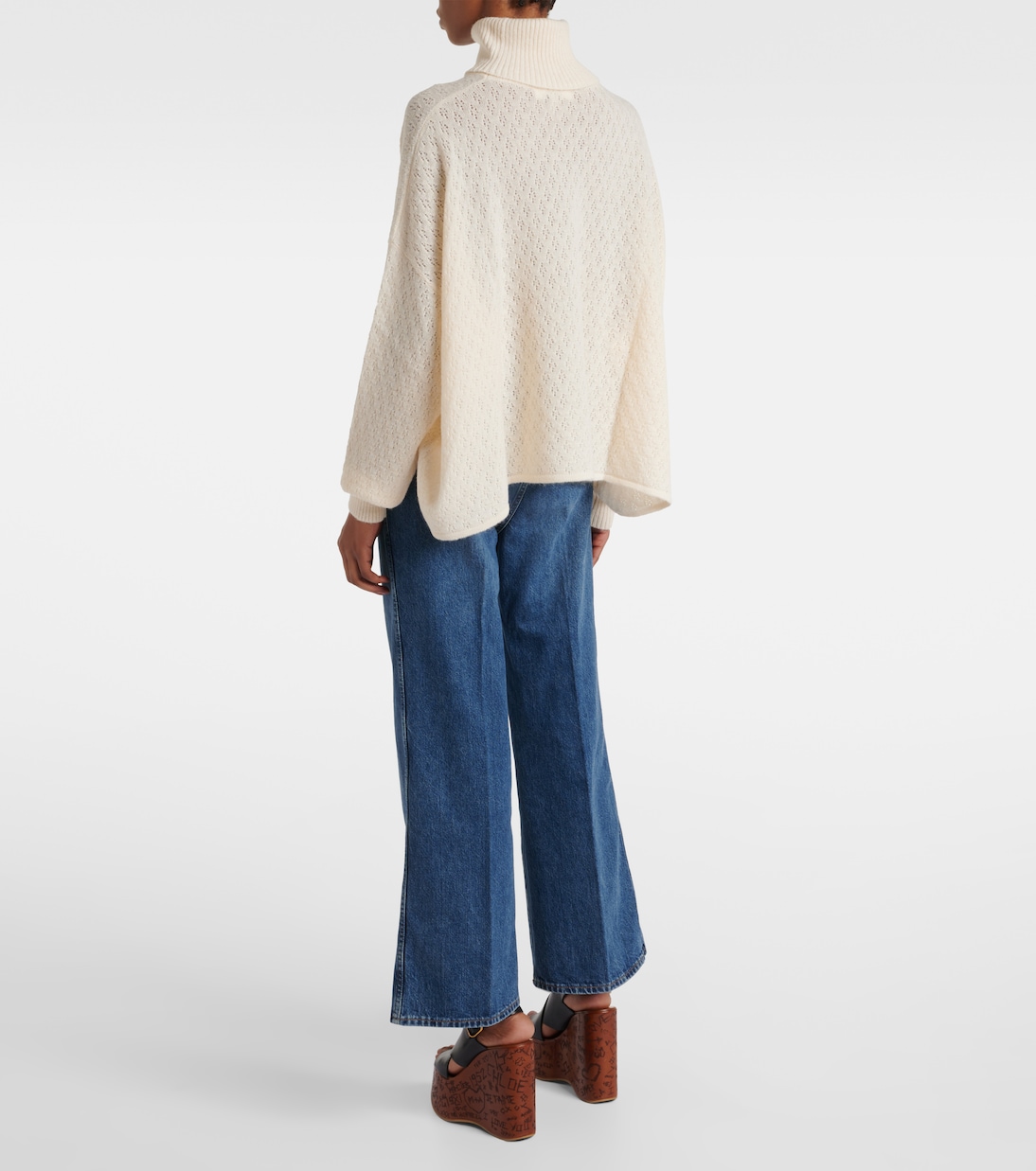 Rollkragenpullover aus einem Wollgemisch | Chloé