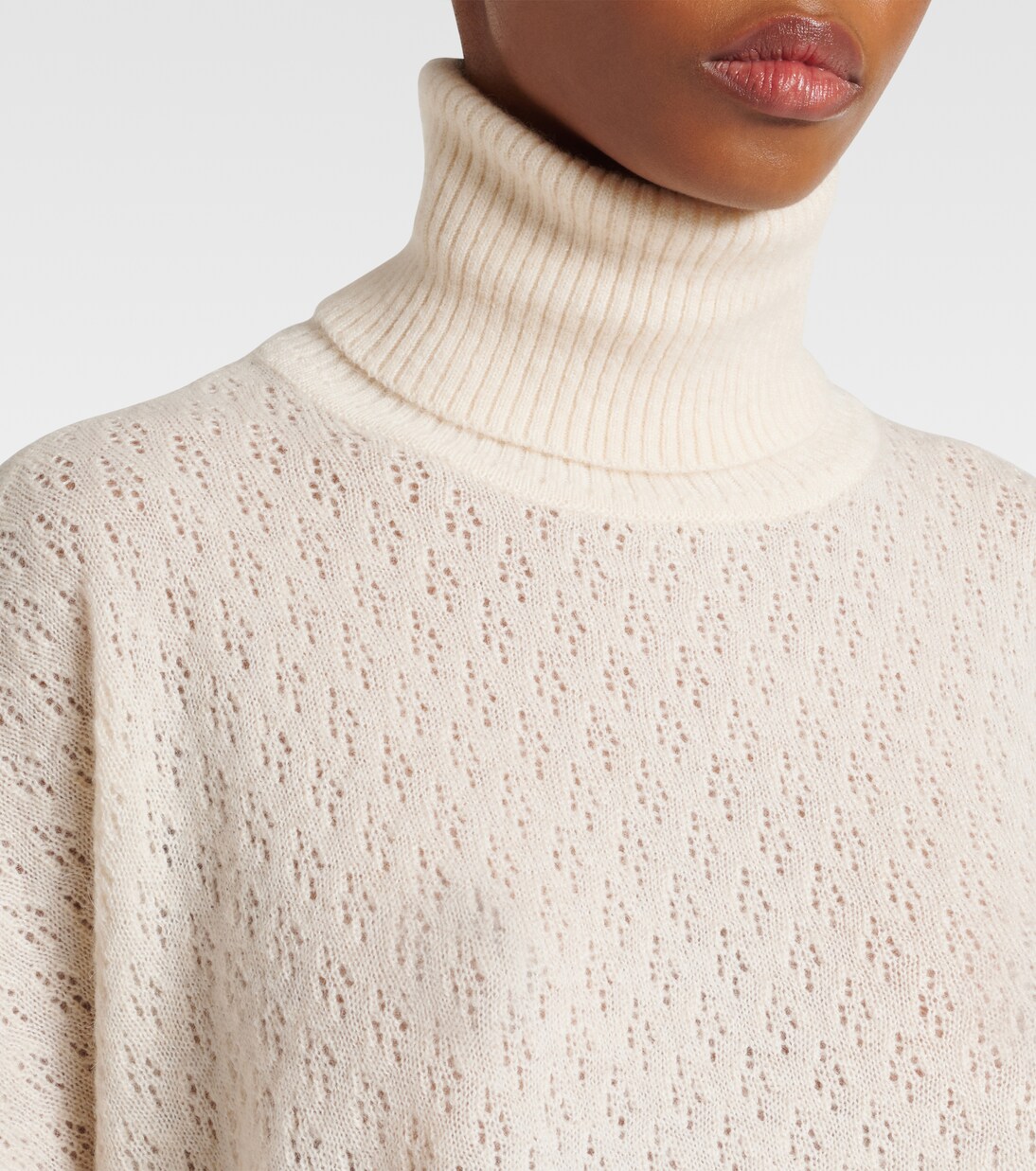 Rollkragenpullover aus einem Wollgemisch | Chloé