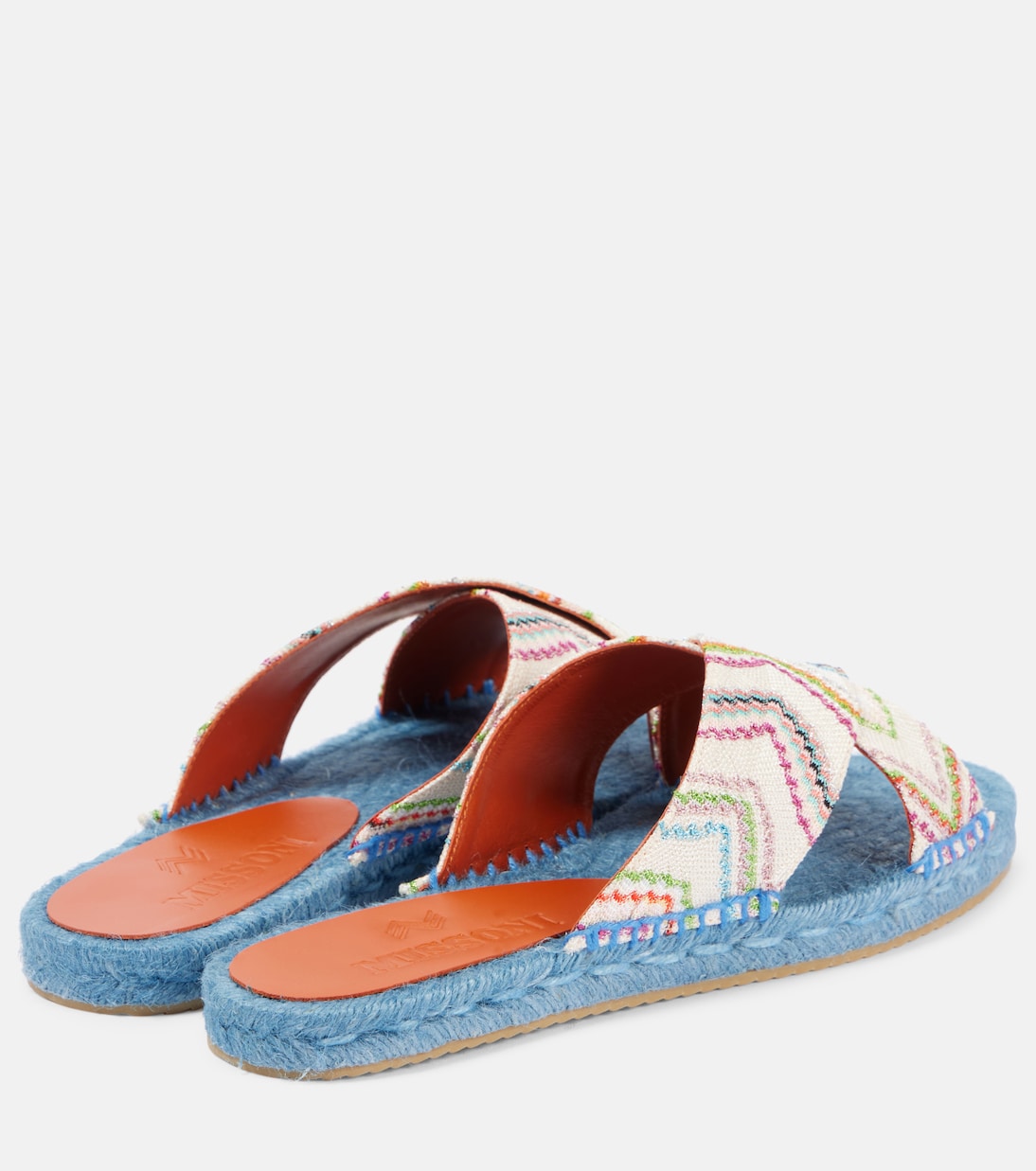 Espadrilles-Sandalen Harlow aus Häkelstrick | Missoni