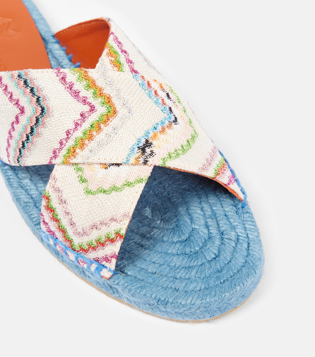 Espadrilles-Sandalen Harlow aus Häkelstrick | Missoni