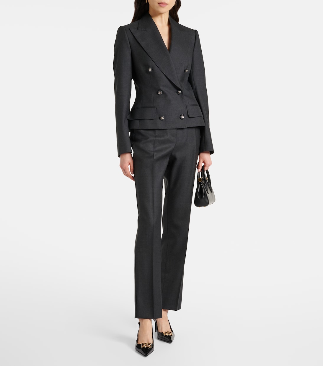 Wool slim pants | Dolce&Gabbana