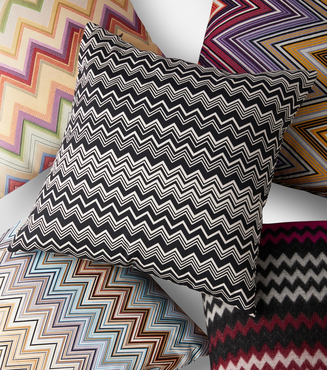 Cotton cushion | Missoni