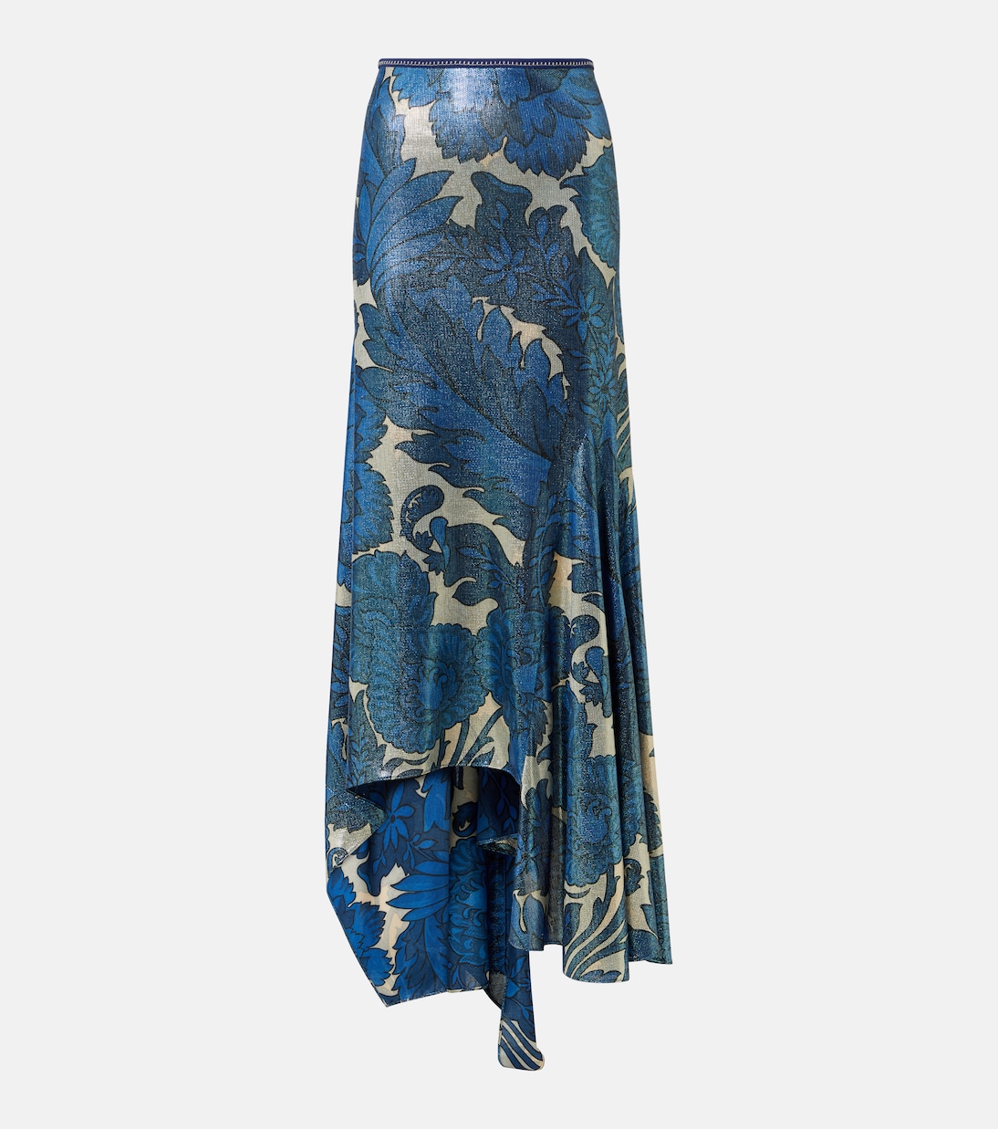 Bedruckter Maxirock aus Lamé | Etro