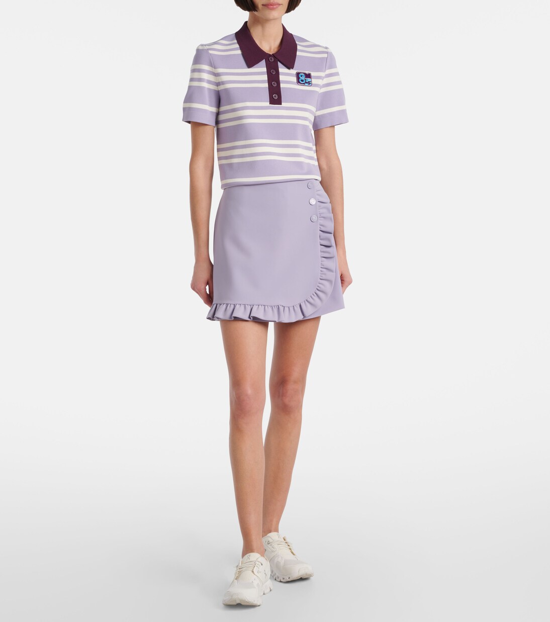 Striped polo shirt | Tory Burch