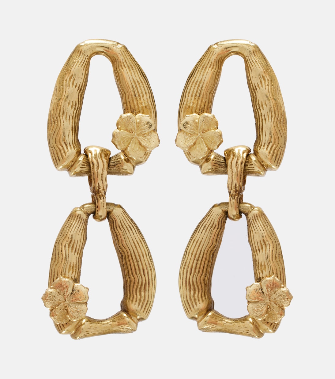 Orecchini Team Spirit bagnati in oro | Alémais