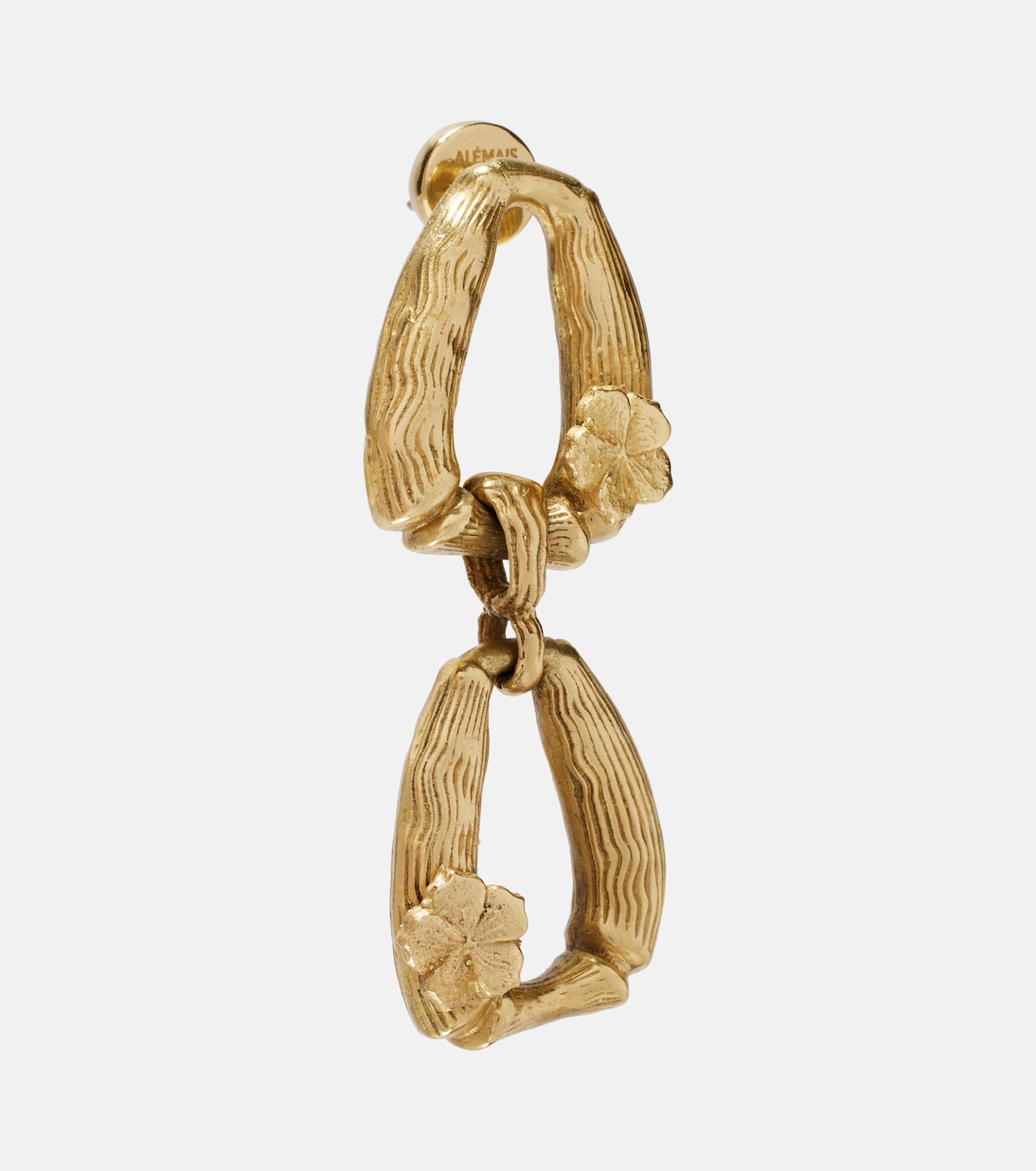 Orecchini Team Spirit bagnati in oro | Alémais