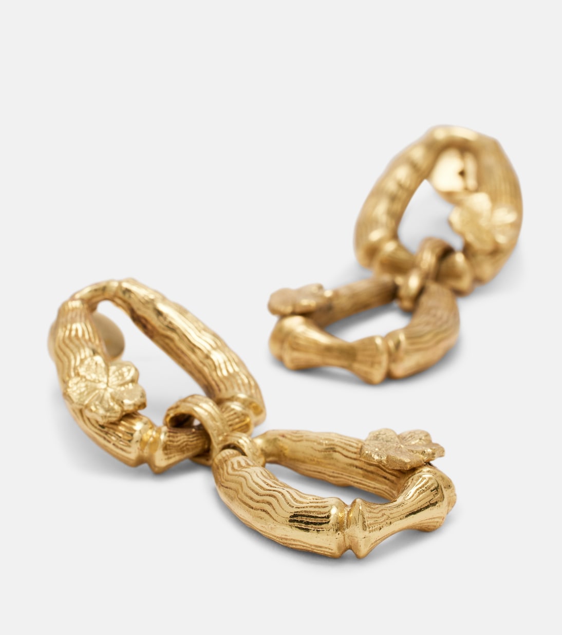 Orecchini Team Spirit bagnati in oro | Alémais