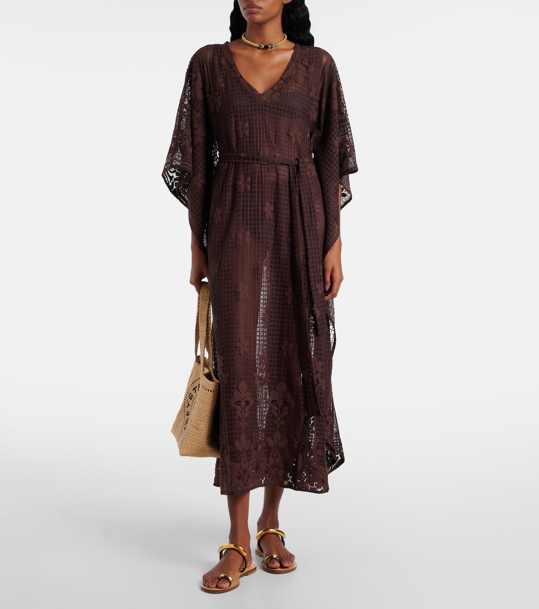 Caftán June en mezcla de algodón | Melissa Odabash