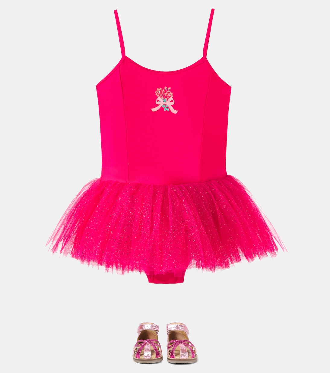 Kleid Marina aus Jersey und Tüll | Konges Sløjd