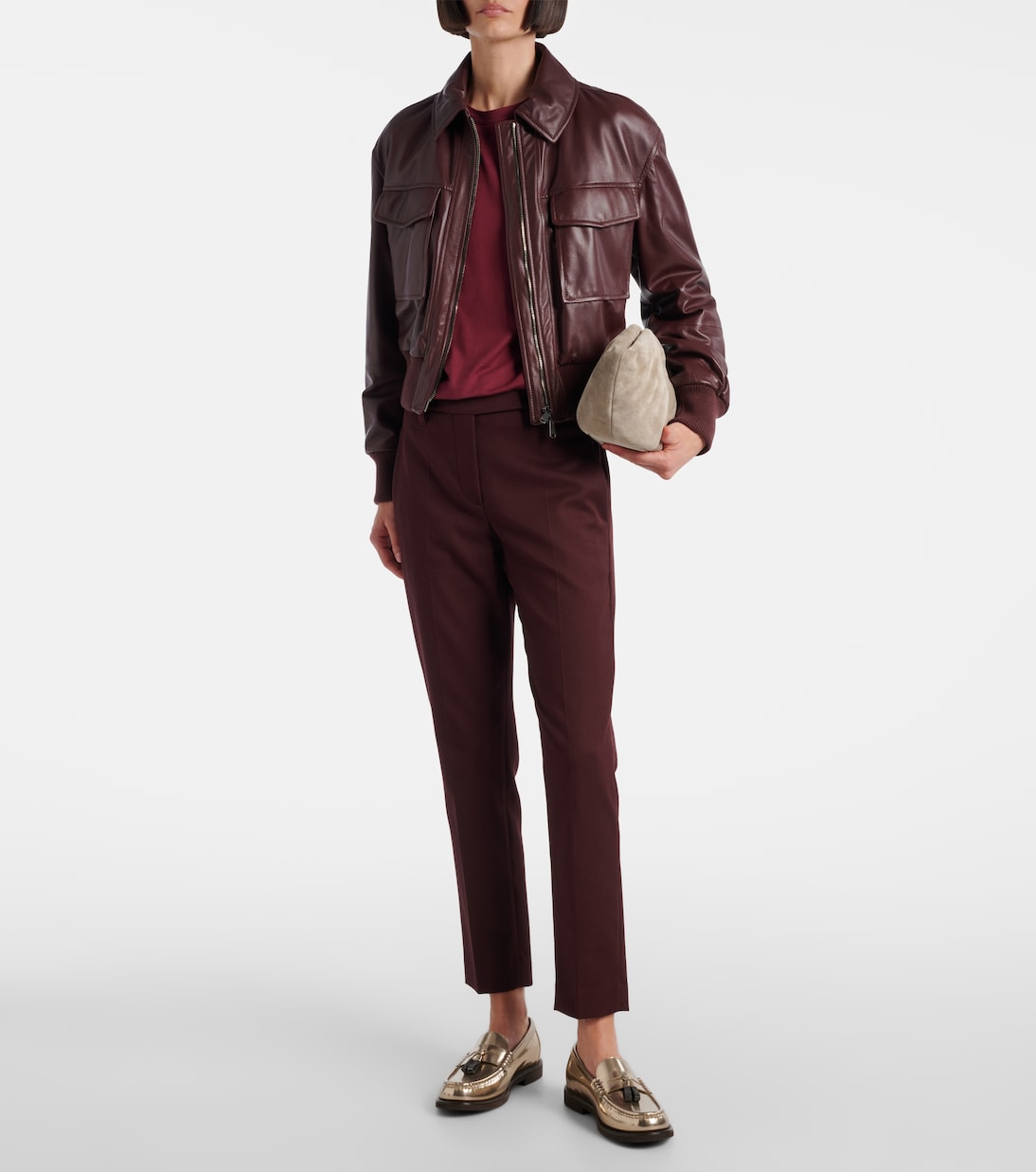 Lederjacke | Brunello Cucinelli