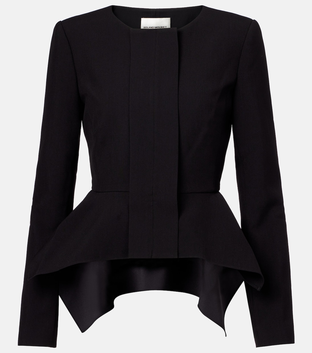 Peplum crêpe jacket | Roland Mouret