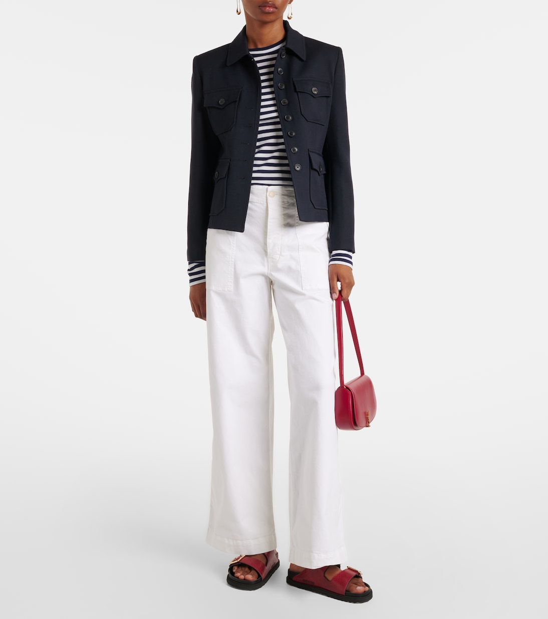 Pantalon cargo Leon en coton | Nili Lotan