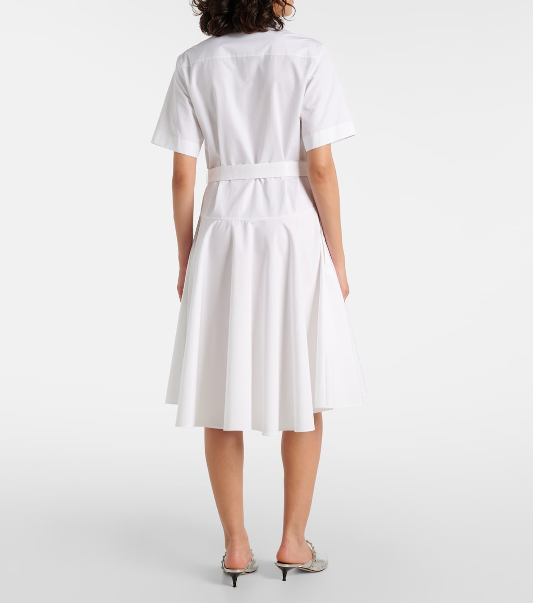 Cotton poplin shirt dress | McQueen