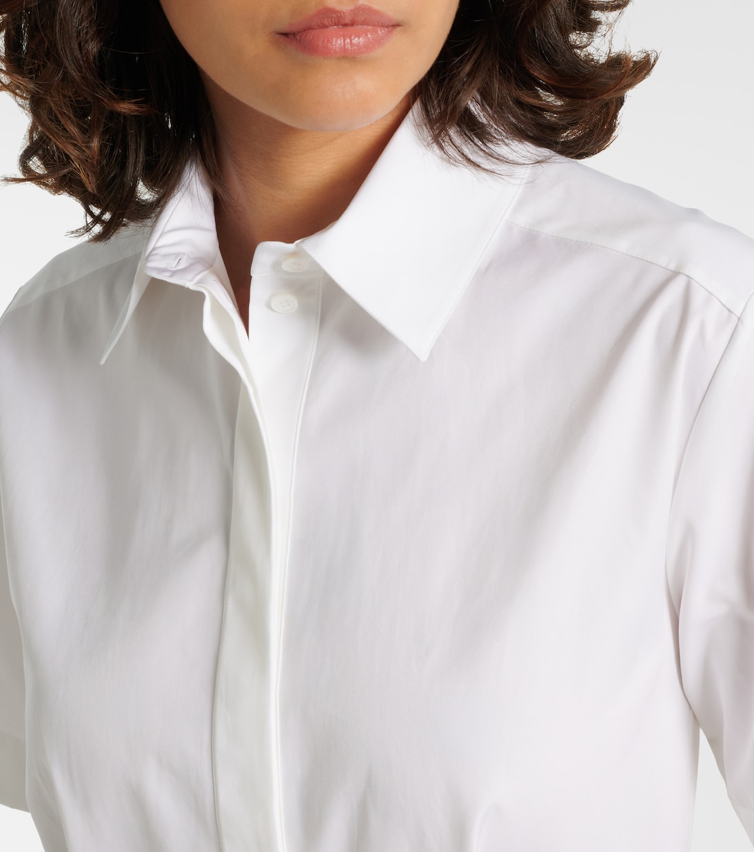 Cotton poplin shirt dress | McQueen