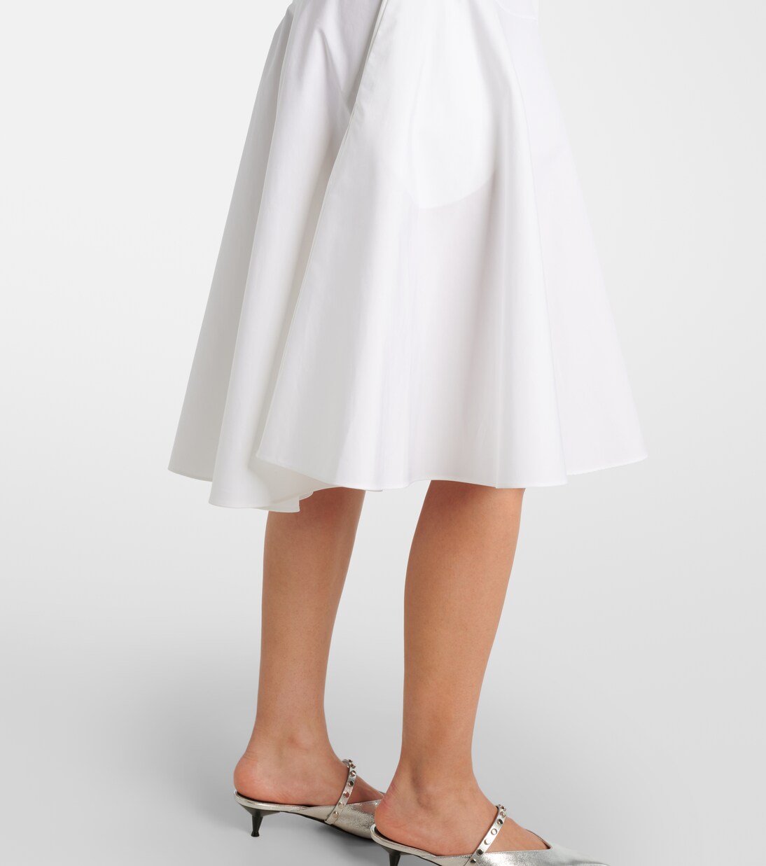 Cotton poplin shirt dress | McQueen