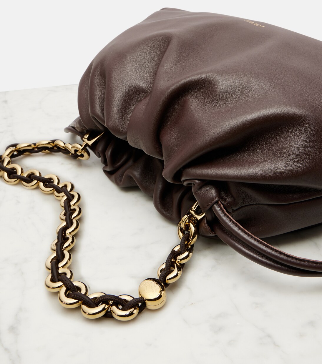 Borsa a spalla Flamenco Large in pelle | Loewe