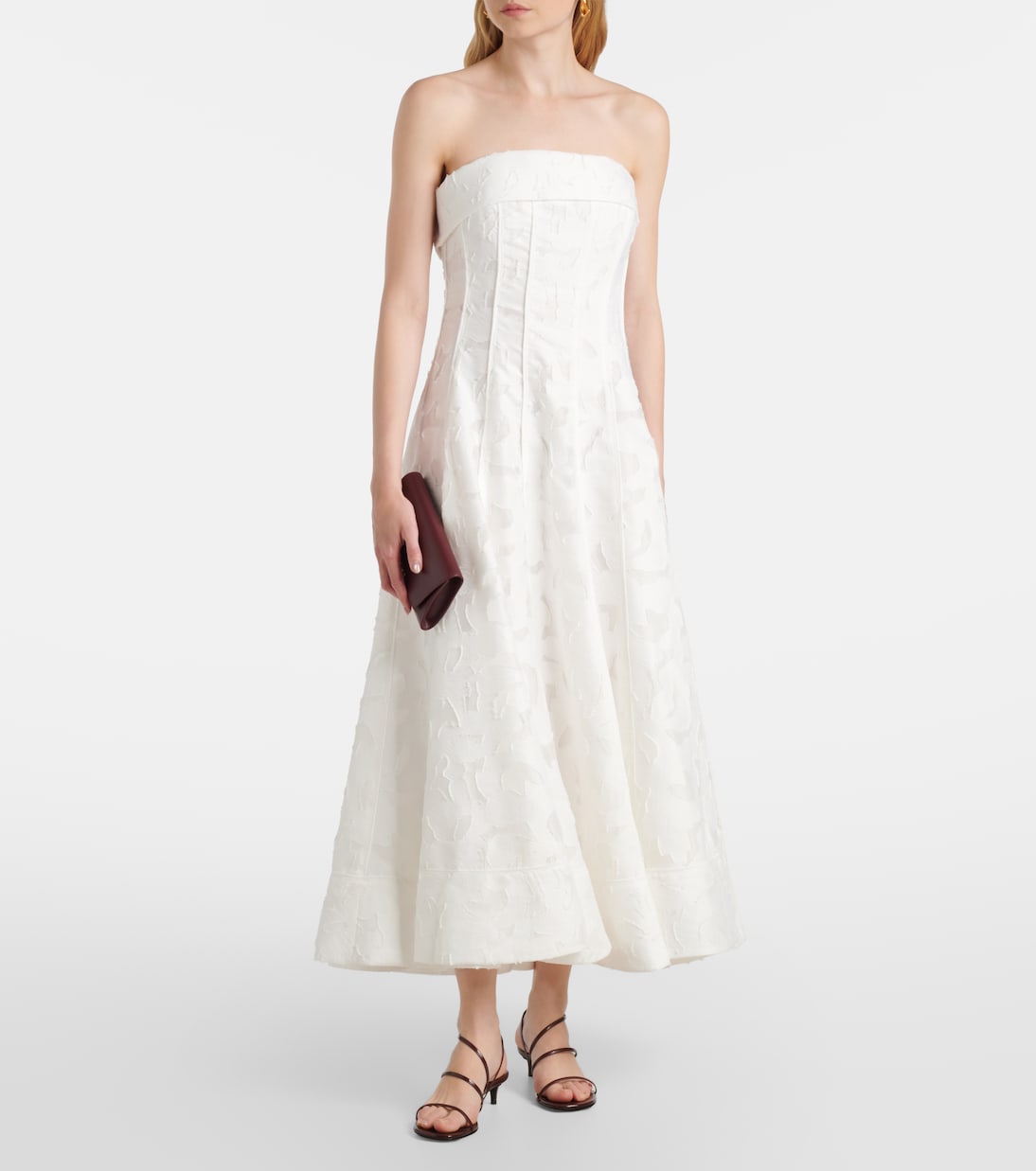 Bustier-Kleid Imogen aus Jacquard | Simkhai