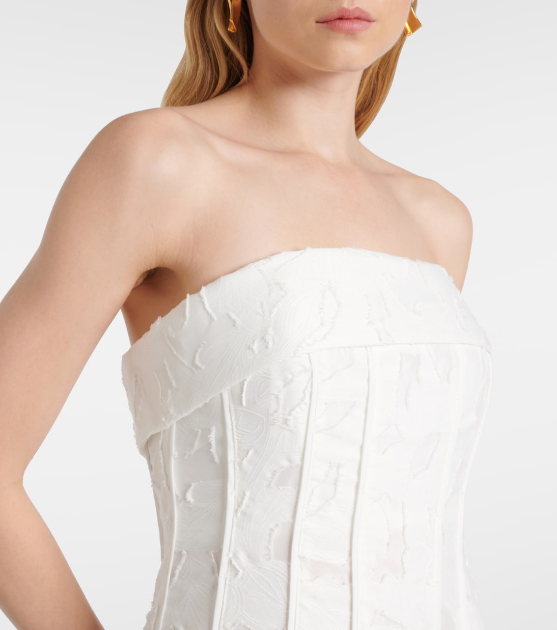 Bustier-Kleid Imogen aus Jacquard | Simkhai