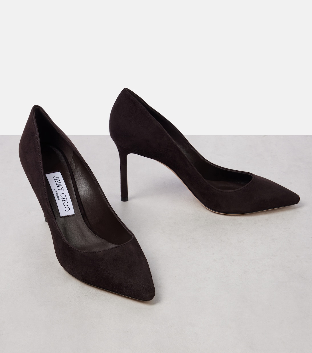 Romy 85 suede pumps | Jimmy Choo