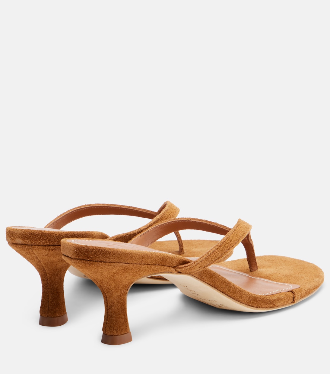 Freja 60 suede thong sandals | Staud
