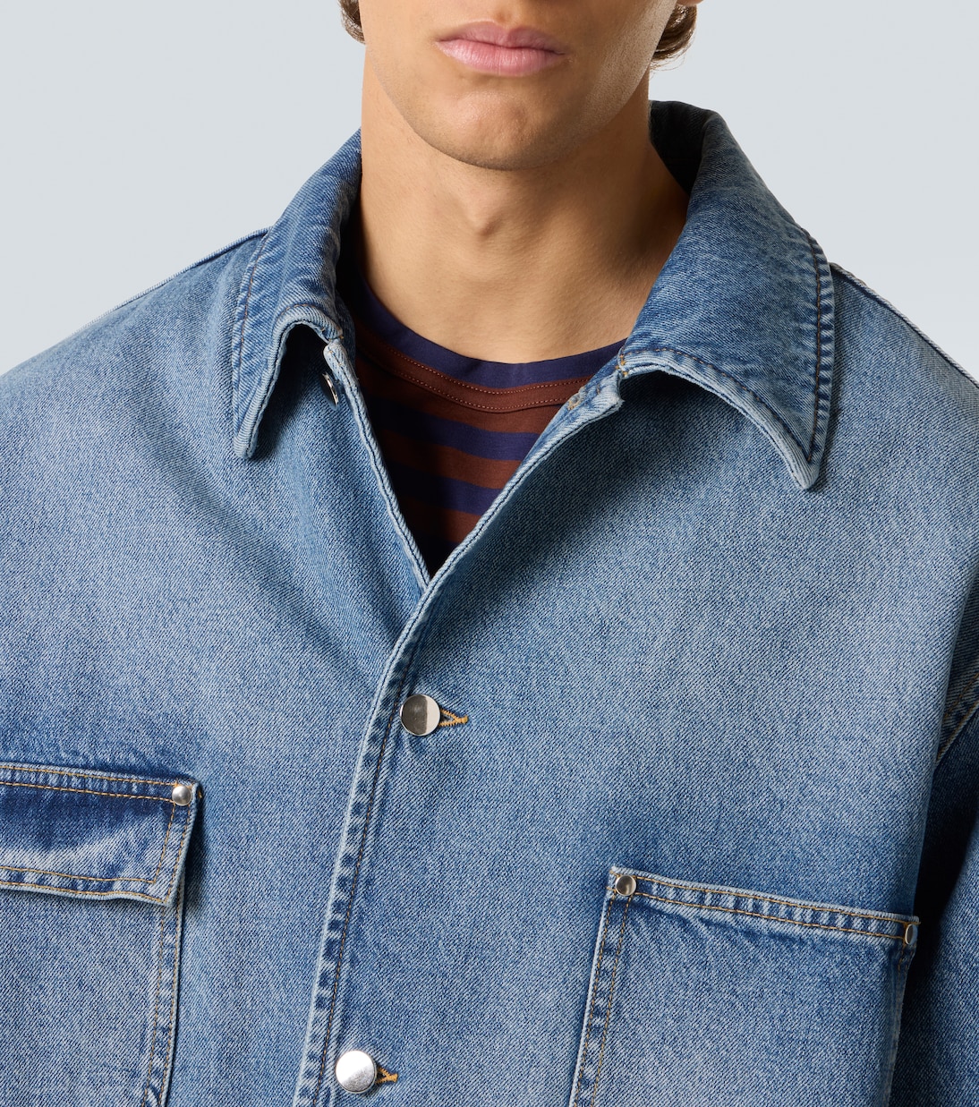 Denim field jacket | Plan C