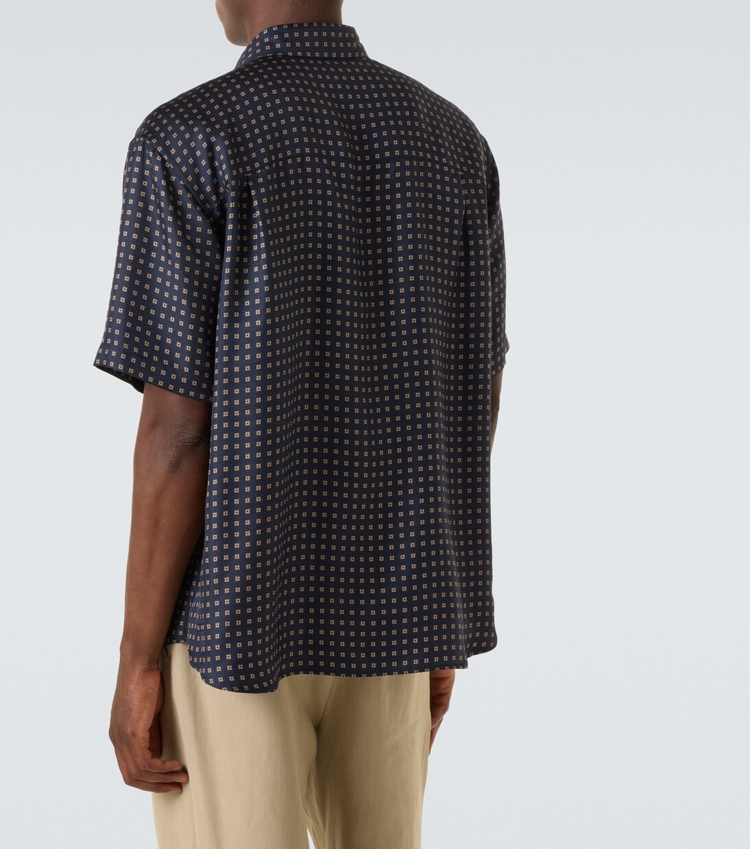 Bedrucktes Hemd aus Seide | Saint Laurent