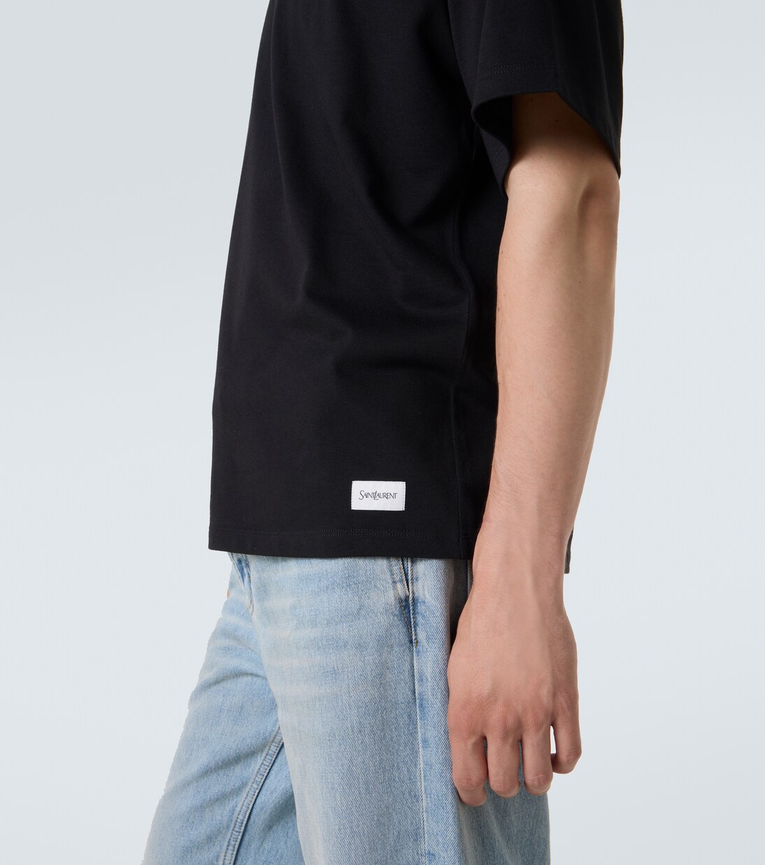 Cotton-blend T-shirt | Saint Laurent