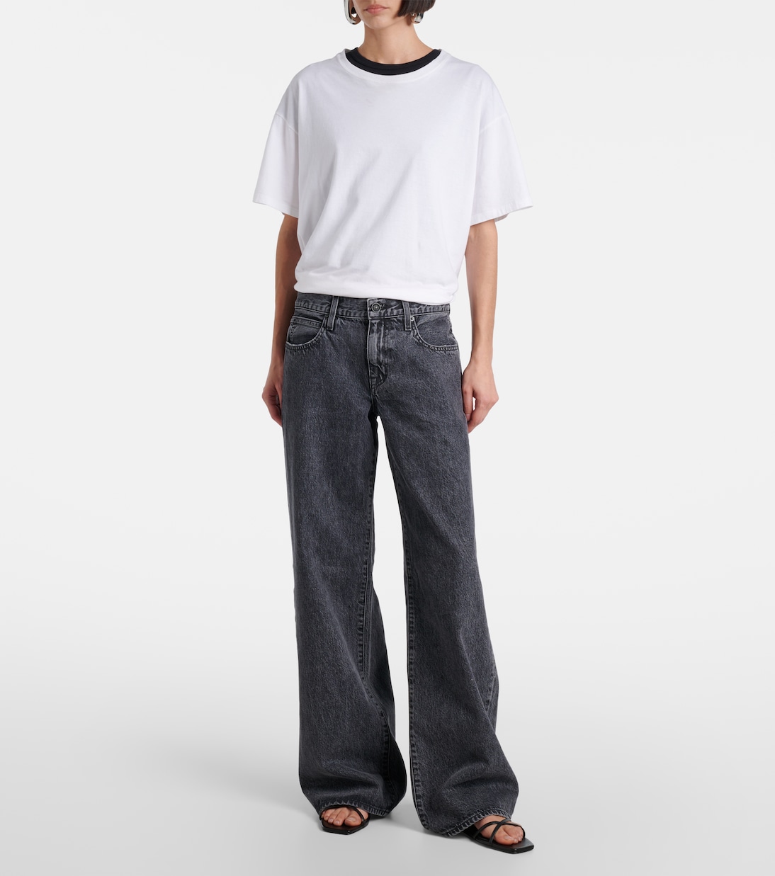 Mid-Rise Wide-Leg Jeans Mika | Slvrlake