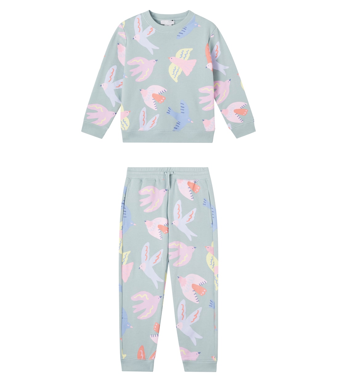 Printed sweatshirt and sweatpants set | Stella McCartney Kids