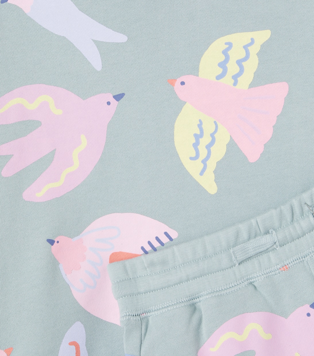 Printed sweatshirt and sweatpants set | Stella McCartney Kids