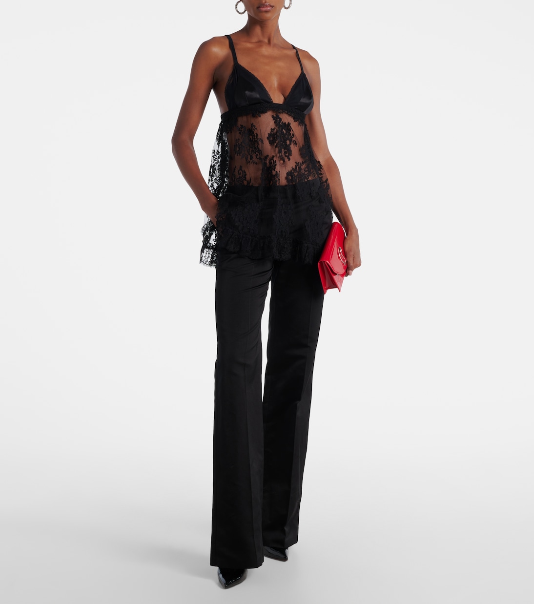 Loubi54 patent leather clutch | Christian Louboutin