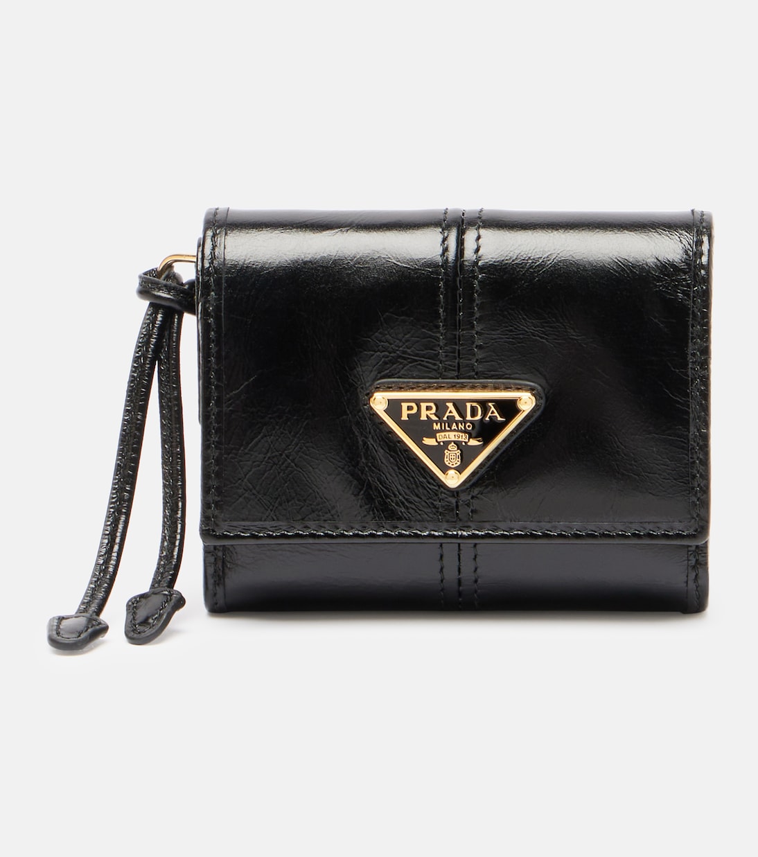 Cartera de piel con logo | Prada