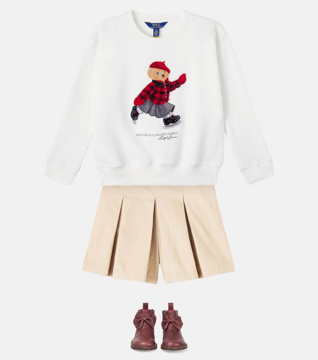 Shorts in twill di cotone | Polo Ralph Lauren Kids