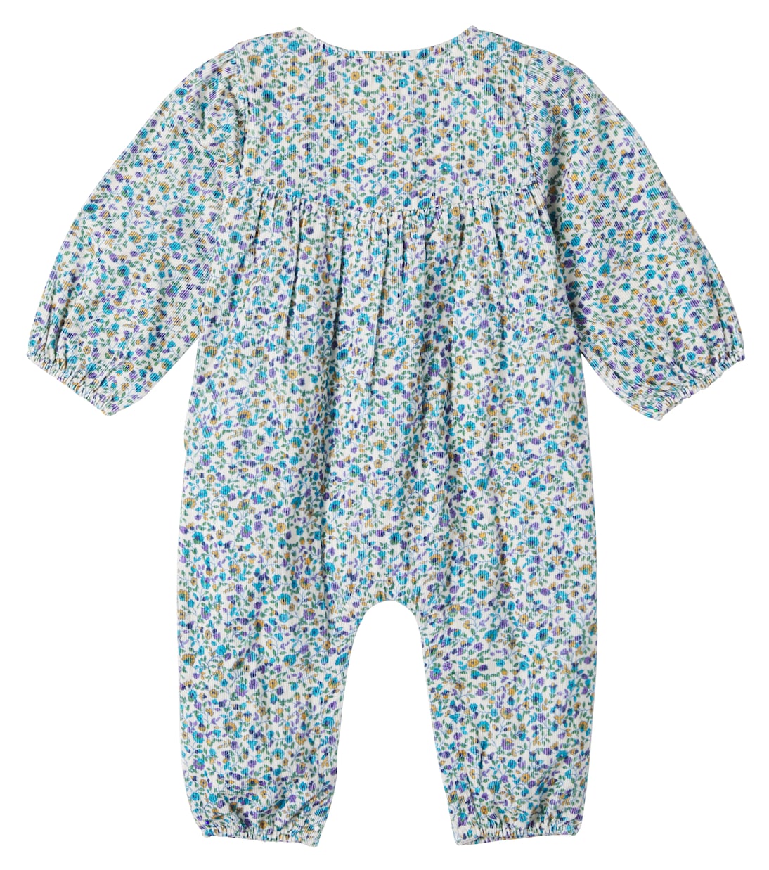 Baby Floral cotton corduroy onesie | Louise Misha