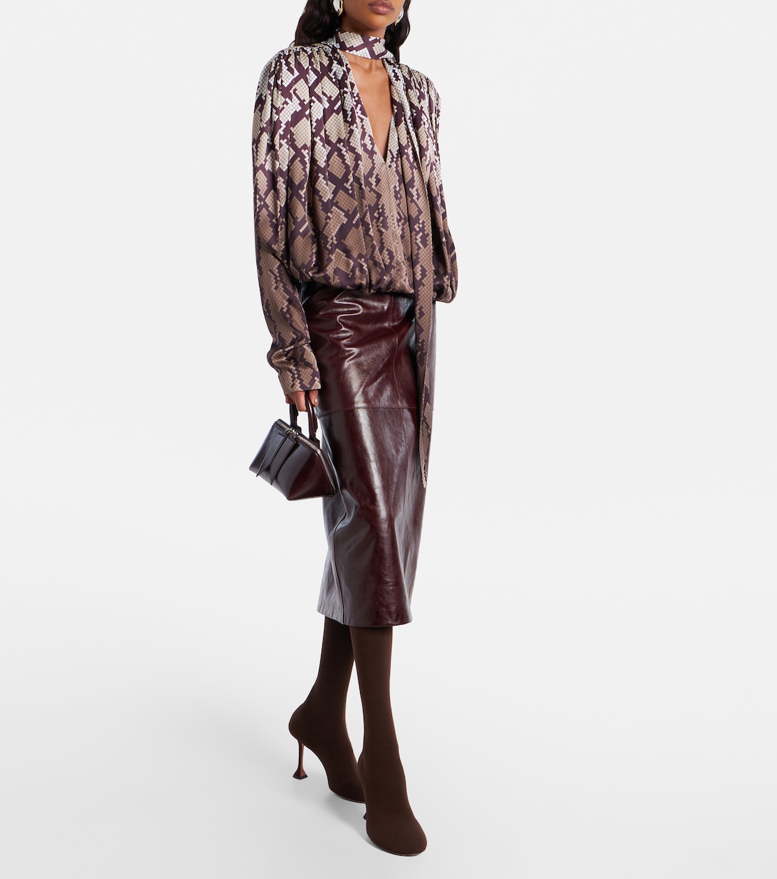 Veneda 95 sock boots | Amina Muaddi