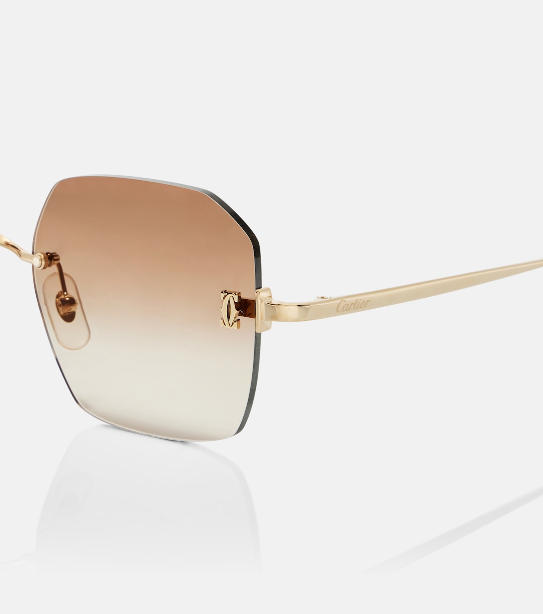 Occhiali da sole squadrati Signature C | Cartier Eyewear Collection