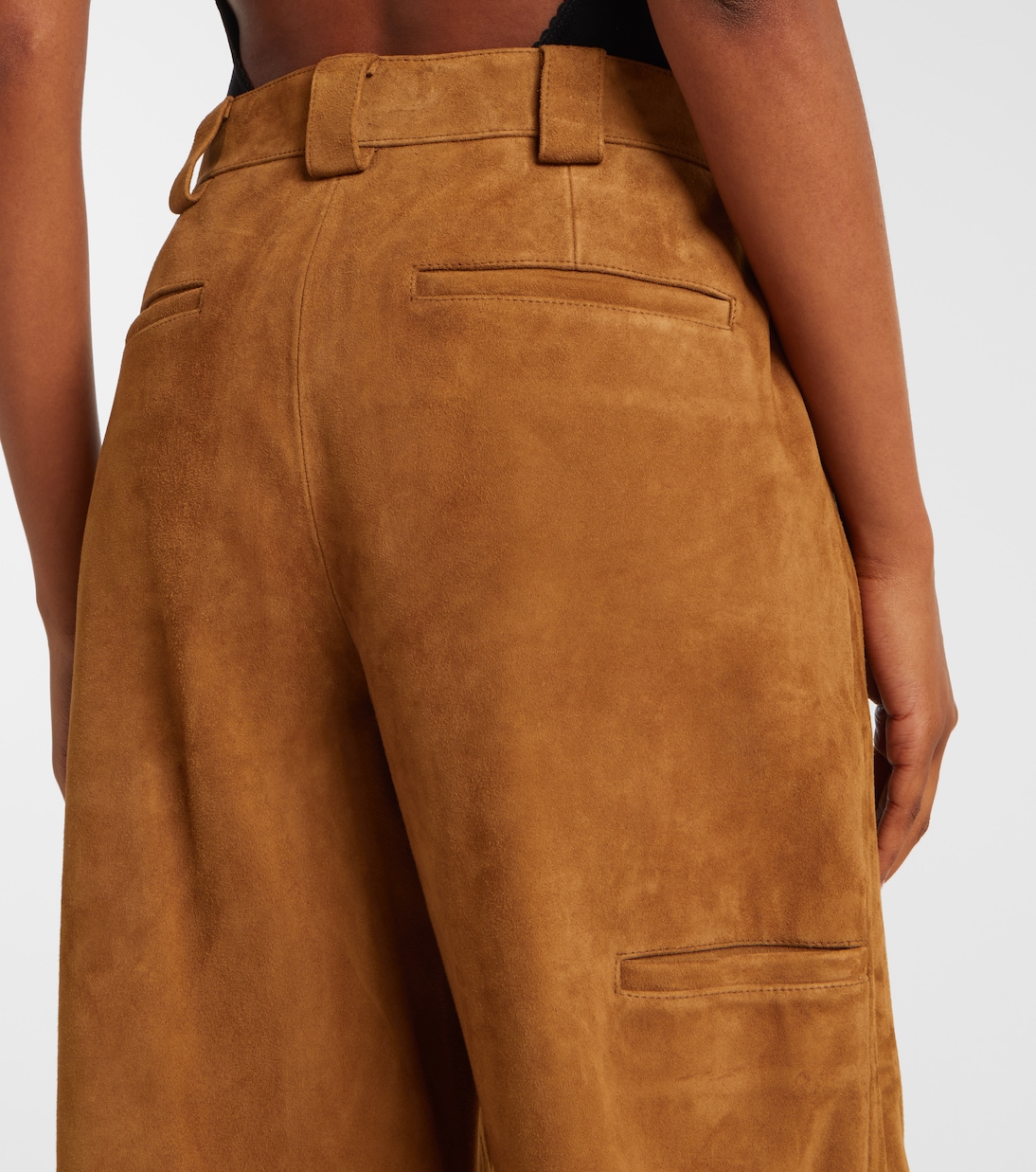 Suede wide-leg pants | Tory Burch