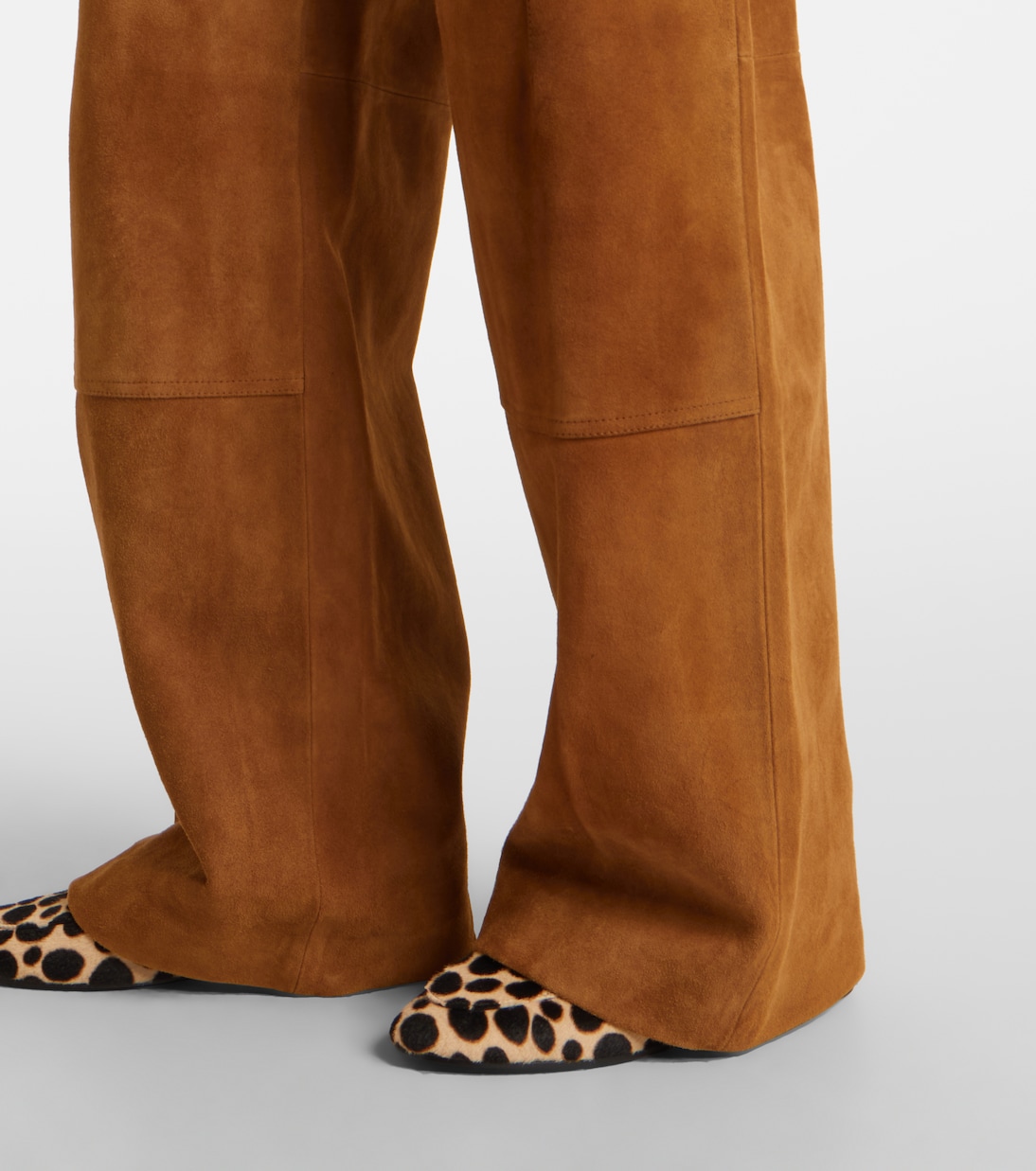 Suede wide-leg pants | Tory Burch
