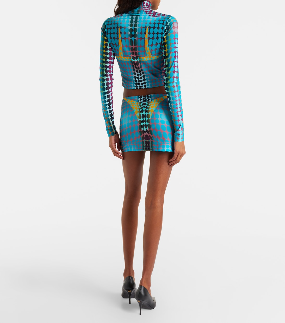 Re-Edition printed miniskirt | Jean Paul Gaultier