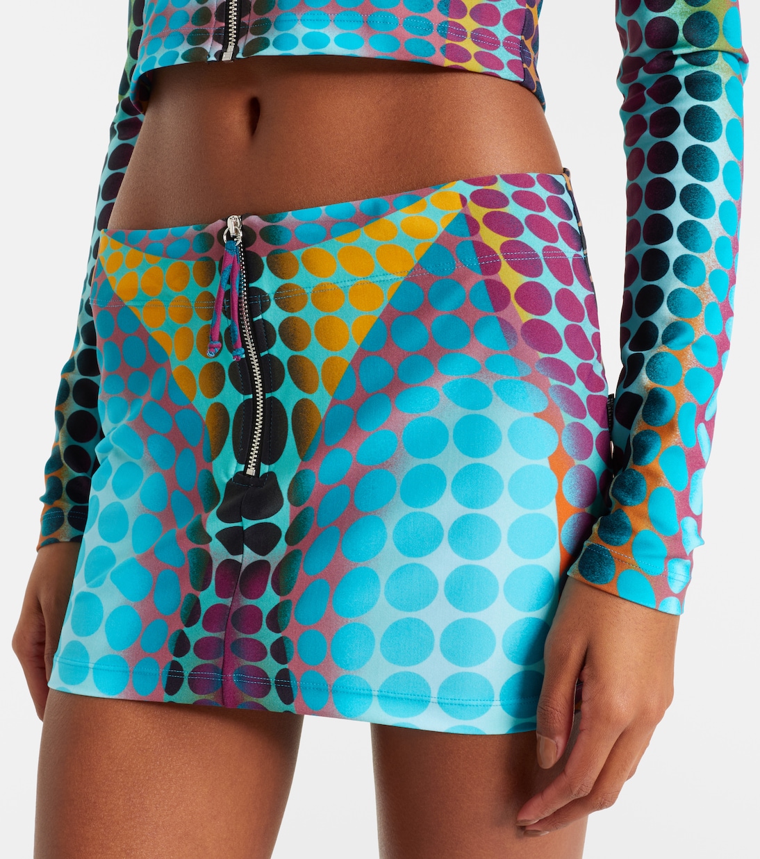 Re-Edition printed miniskirt | Jean Paul Gaultier