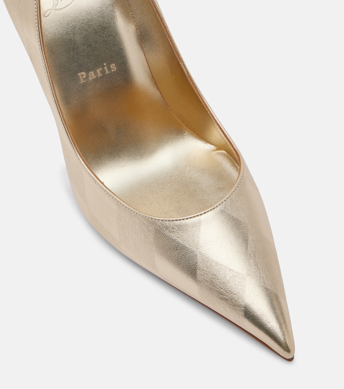 Escarpins Miss Z en cuir métallisé | Christian Louboutin