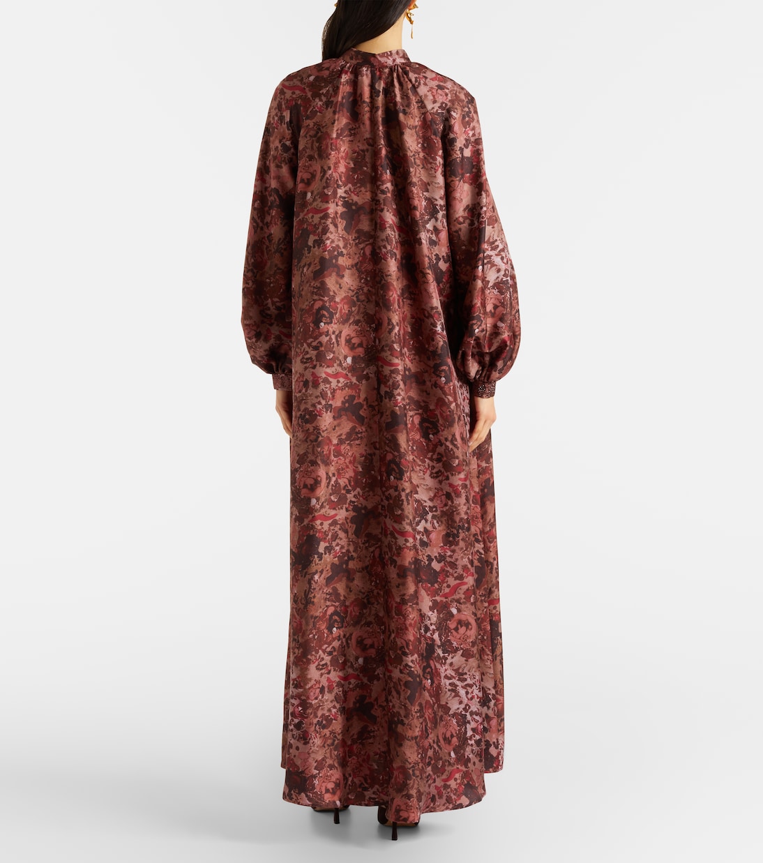 Robe longue Alpe en soie | Max Mara